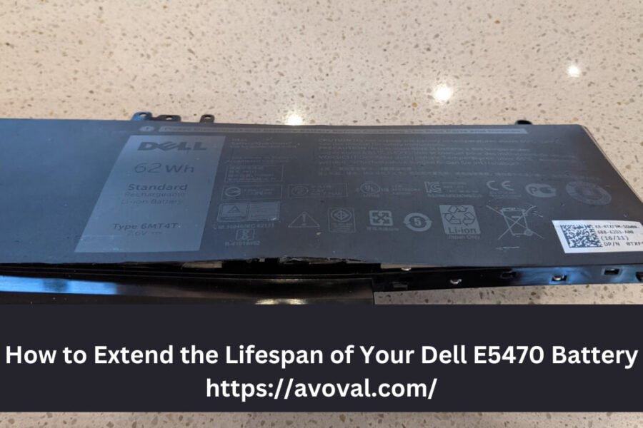 How to Extend the Lifespan of Your Dell E5470 Battery