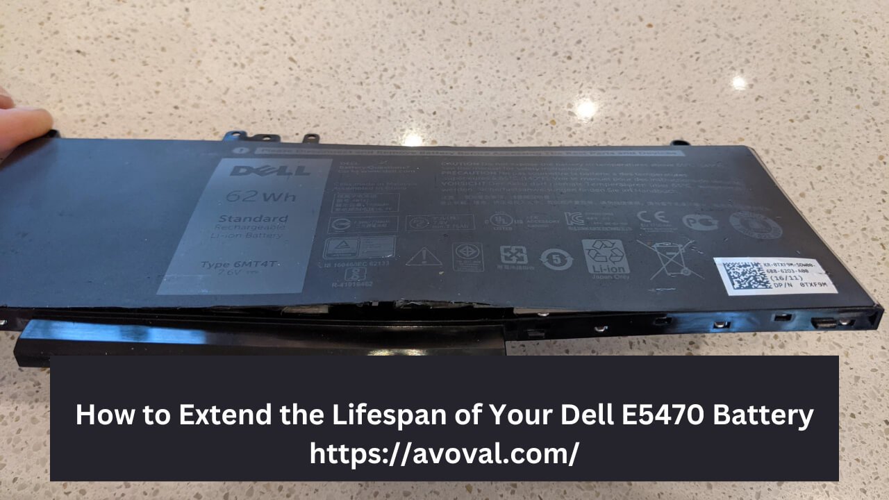 How to Extend the Lifespan of Your Dell E5470 Battery