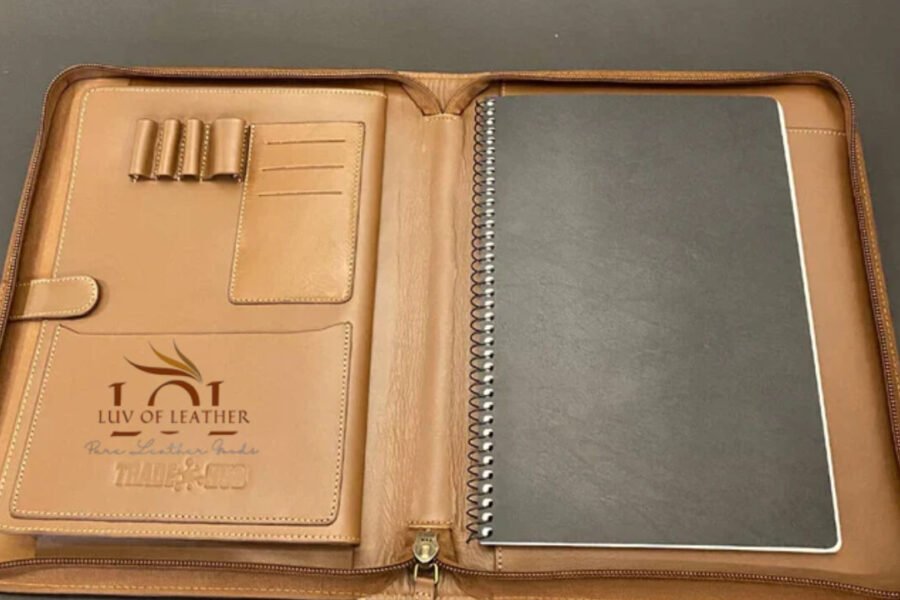 From Boring to Bold: Transform Your Workspace with Luv Of Leather Folders